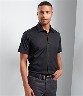 Premier Short Sleeve Stretch Fit Poplin Shirt
